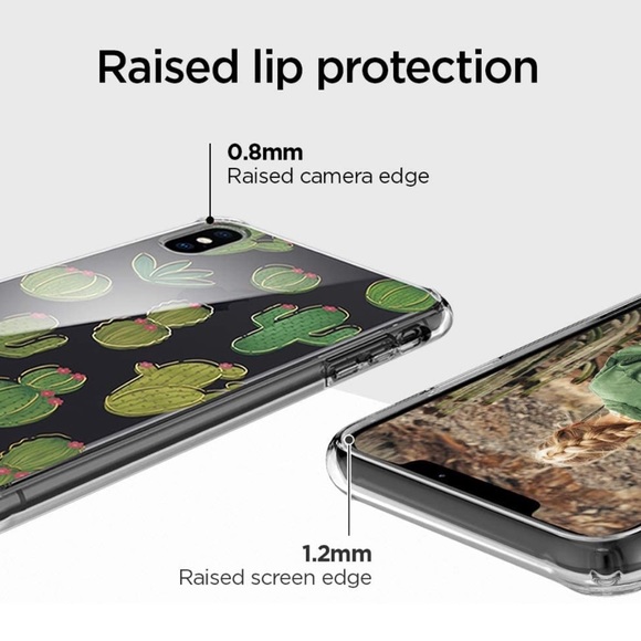 Ciel Cyrill iPhone Xs Max Cactus Phone Case - Picture 3 of 4